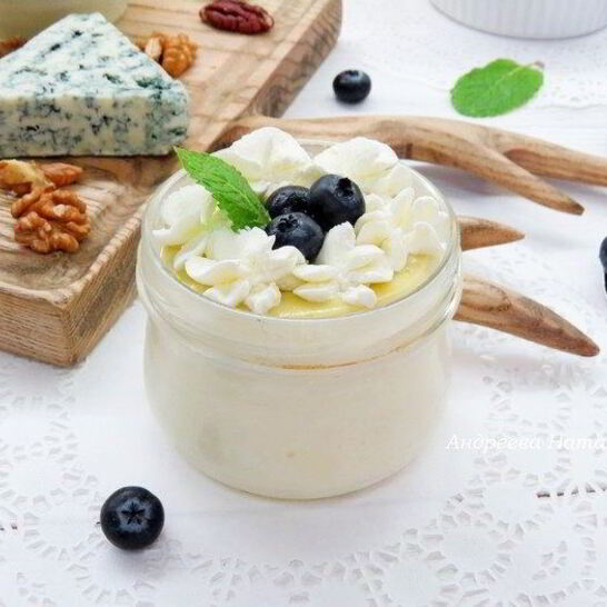 Рецепт чизкейк с голубым сыром