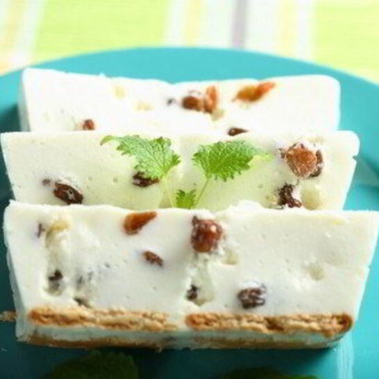 Рецепт чизкейк с изюмом