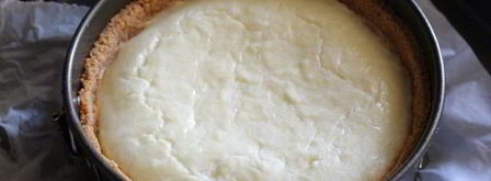 чизкейк с сыром джюгас и помидорным салатом. Шаг 3