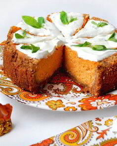 Чизкейк с тыквой Осенний блюз