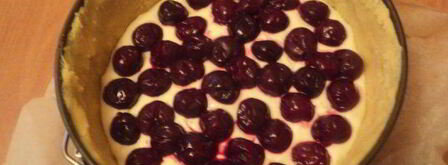 чизкейк с вишней. Шаг 6