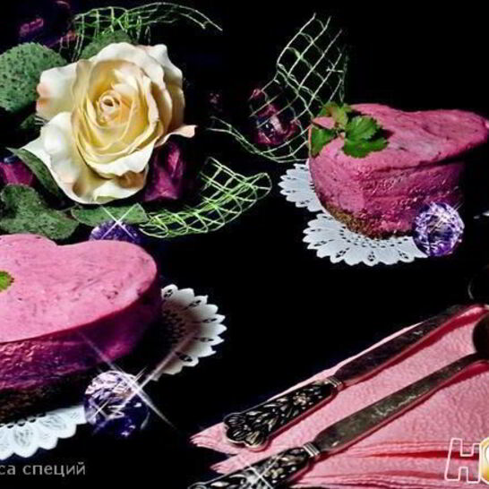 Рецепт чизкейк свекольный с сельдью