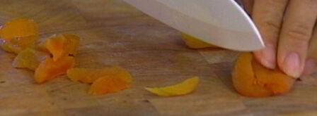 чизкейки со сладким перцем на листьях салата. Шаг 8