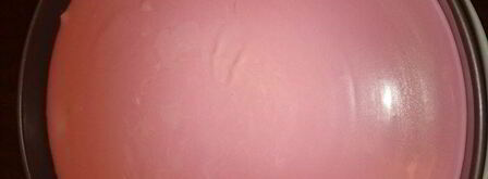 холодный розовый чизкейк. Шаг 10