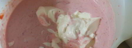 клубничный чизкейк с маршмеллоу. Шаг 6