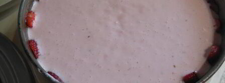 клубничный чизкейк с маршмеллоу. Шаг 10