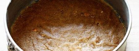 лимонный чизкейк с маком и шоколадом. Шаг 2