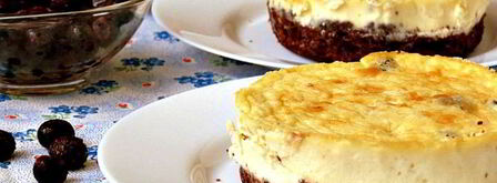 мини-чизкейки с черничным соусом. Шаг 8