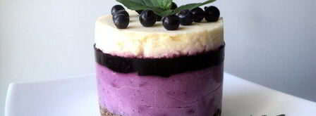 мини-чизкейки с черникой. Шаг 10