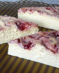 Мраморный чизкейк без основы