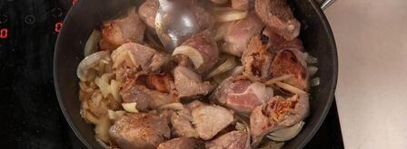 мясной чизкейк. Шаг 2