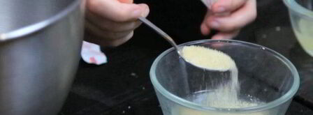 несладкий чизкейк с фетой и луком. Шаг 4