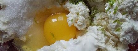 псевдочизкейк с лаймом и мандаринами. Шаг 8