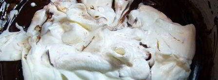 шоколадный чизкейк с baileys. Шаг 5