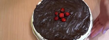 творожный чизкейк без выпечки с маршмеллоу и нутеллой. Шаг 8