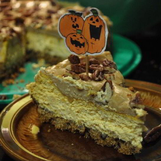 Рецепт тыквенно-пекановый чизкейк