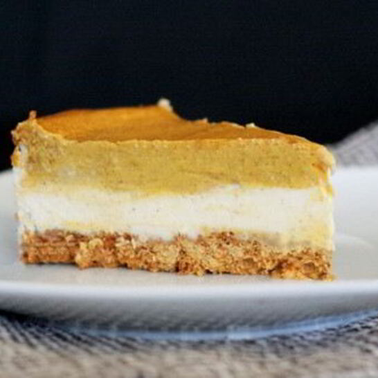 Рецепт тыквенный чизкейк с крекером