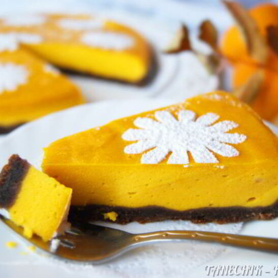 Рецепт тыквенный чизкейк