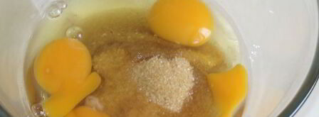 ванильный чизкейк с вишневым соусом. Шаг 3