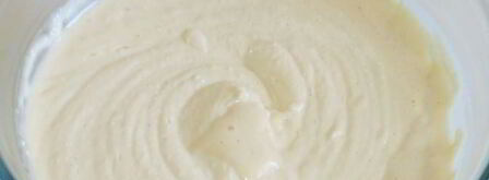 ванильный чизкейк с вишневым соусом. Шаг 4