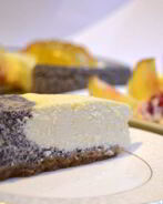 Яблочно-маковый чизкейк