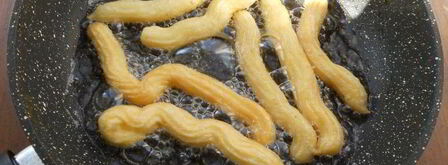 чуррос — испанские пончики. Шаг 7