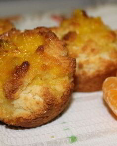 Апельсиново-кокосовые кексы