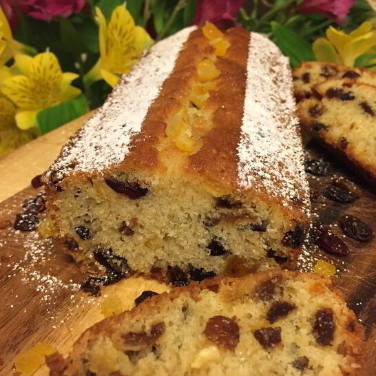 Рецепт фруктовый кекс с лимочелло