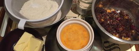 фруктовый кекс с лимочелло. Шаг 2