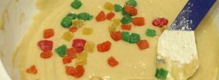 йогуртовый кекс с цукатами. Шаг 2