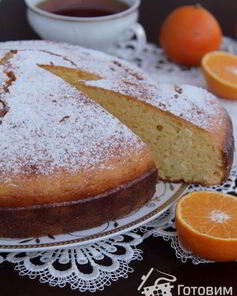 Итальянский кукурузный кекс