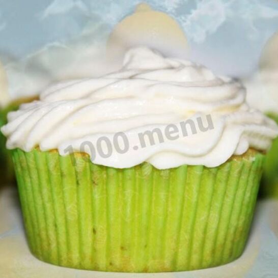 Рецепт капкейки с лимонным курдом