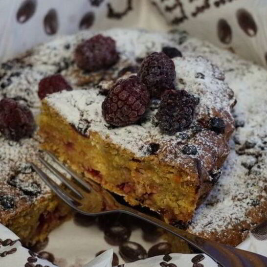 Рецепт кекс морковно-апельсиновый с брусникой