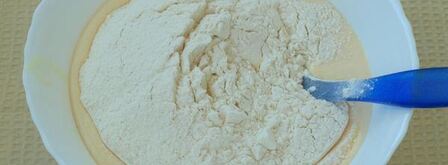 кекс на сметане с цукатами. Шаг 2