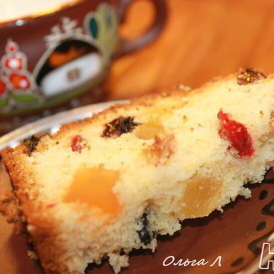 Рецепт кекс с изюмом и цукатами
