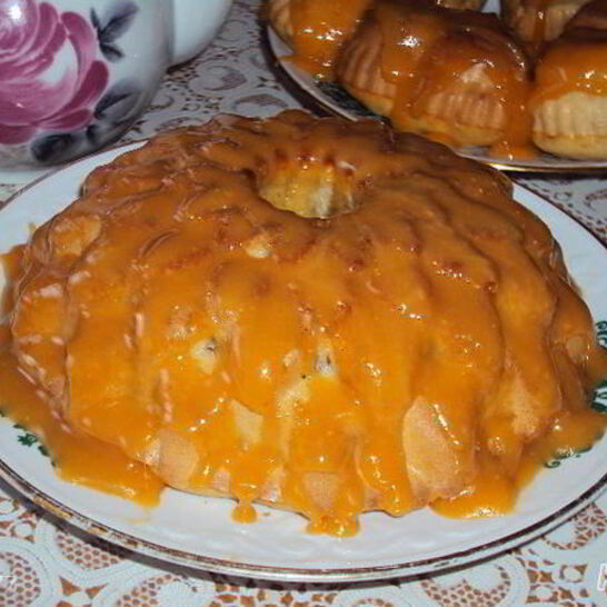 Рецепт кекс с халвой и апельсиновой глазурью