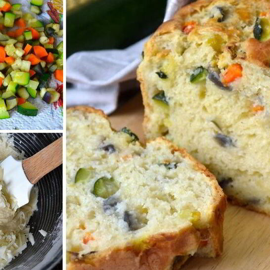 Рецепт кекс с овощами