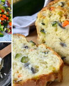 Кекс с овощами