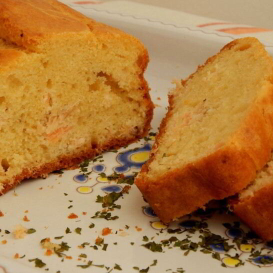 Рецепт кекс с рыбой