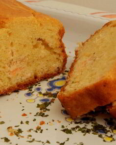 Кекс с рыбой