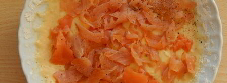 кекс с рыбой. Шаг 4