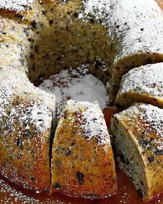 Кекс с цукини и шоколадом