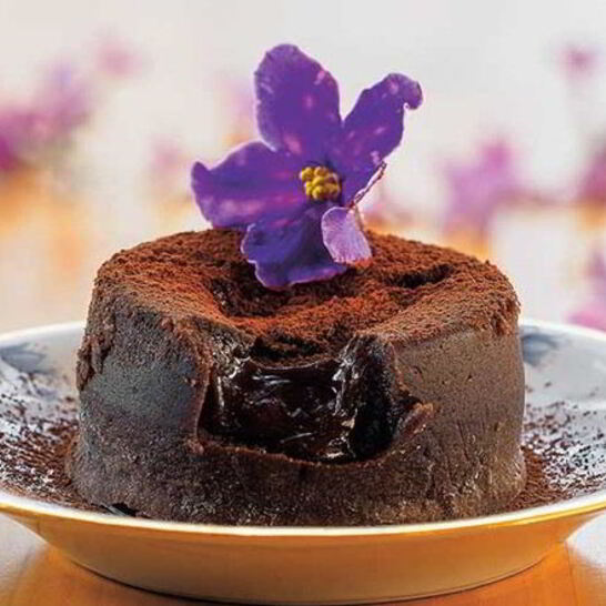 Рецепт кекс с жидкой сердцевиной