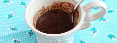 кекс в микроволновке без яиц. Шаг 5