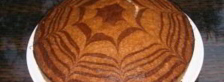 кекс зебра. Шаг 4