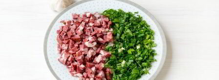 кексы из кабачков с колбасой. Шаг 6