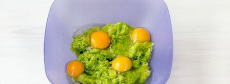 кексы из кабачков с колбасой. Шаг 7