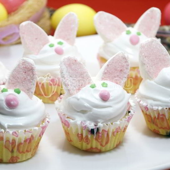Рецепт кексы пасхальные кролики
