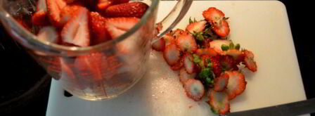 клубничный летний кекс. Шаг 2