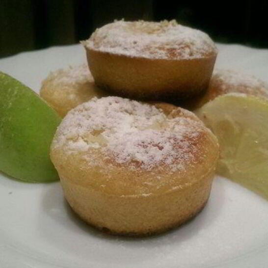 Рецепт лимонные кексики с сюрпризом